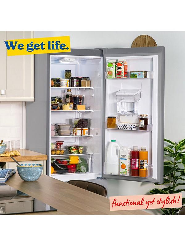 Russell Hobbs RH180FFFF551E1SWD 180X54CM Frost Free Fridge Freezer W/ Water Dispenser - Silver - Image 7